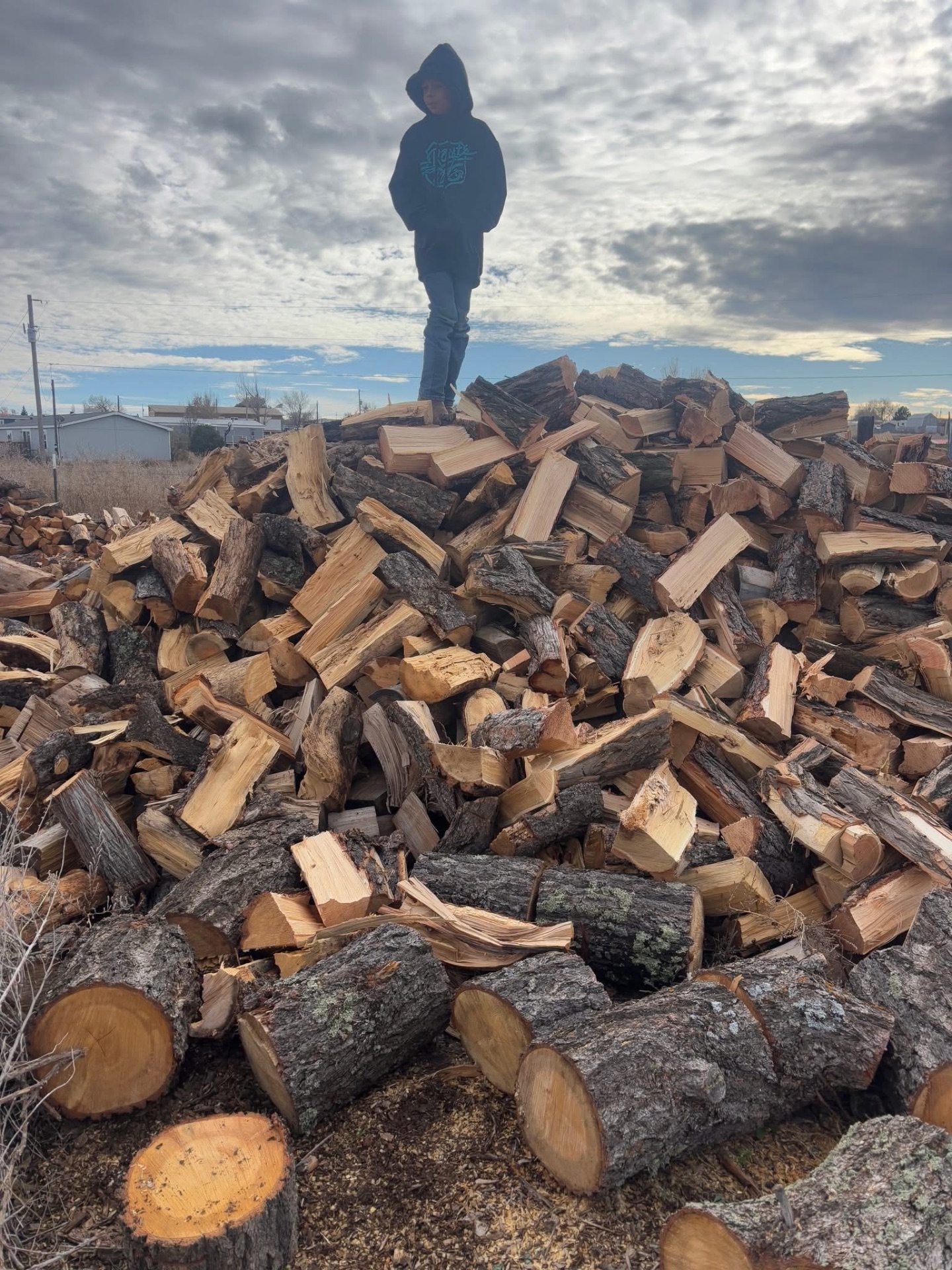 Seasoned firewood available